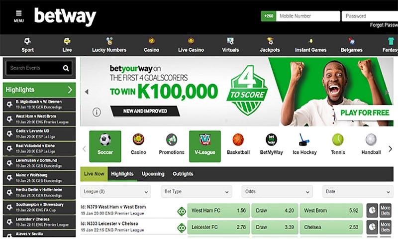 Sự hấp dẫn của cá cược thể thao Betway