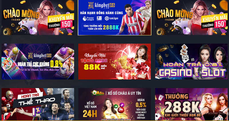 Khuyến mãi độc nhất chỉ có tại Kingbet86